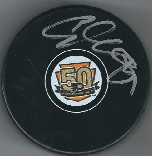 Sam Gagner Autographed Signed Philadelphia Flyers 50Th Anniversary Hockey Puck - Autographs