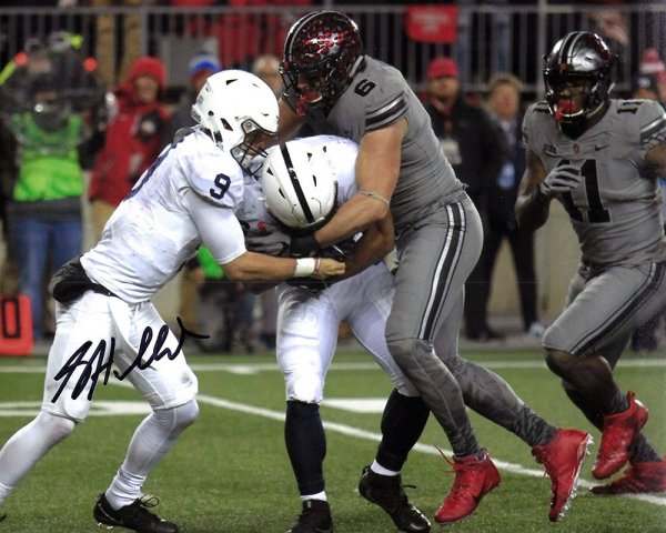 Sam Hubbard OSU 8-6 8x10 Photo - Certified Authentic 