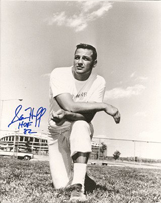 Sam Huff Autographed Signed 8X10 Washington Redskins Photo - Autographs
