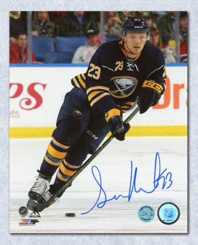 Sam Reinhart Autographed Signed Buffalo Sabres Hockey 8x10 Photo