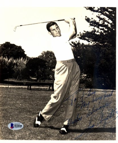 Sam Urzetta Autographed 7.5X9 Photo Beckett Beckett