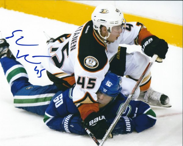 Sami Vatanen Autographed Signed 8X10 Anaheim Ducks Photo - Autographs