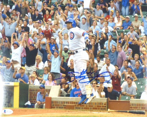 Sammy Sosa Autographed 11X14 Photo Chicago Cubs Beckett Beckett
