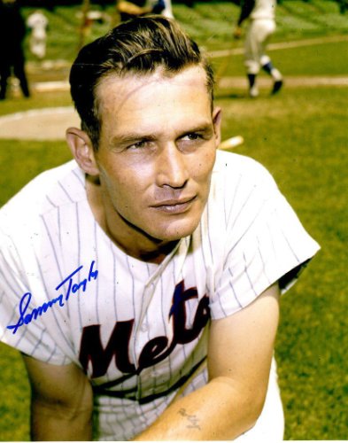 Sammy Taylor Autographed Signed 8X10 New York Mets Photo - Autographs