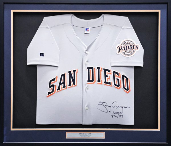 Tony Gwynn Autographed Jersey - 1984 SD Mitchell & Ness inscribed
