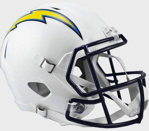 San Diego Chargers 2007 to 2018 Speed Replica Throwback Helmet 