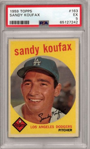 1966 Topps #223 N.L. Pitching Leaders (Don Drysdale, Sandy Koufax)