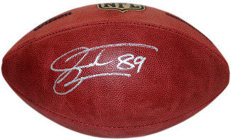 Santana Moss signed Official NFL New Duke Football- Steiner Hologram