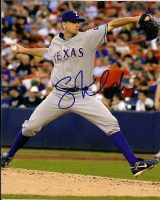Scott Feldman Autographed Signed Photo Texas Rangers - Autographs