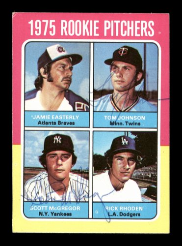 Scott Mcgregor & Tom Johnson Autographed 1975 Topps Rookie Card #618 #167688