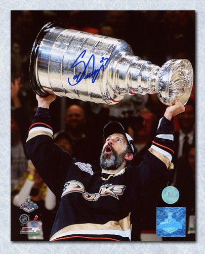 Scott Niedermayer Autographed Signed Anaheim Ducks Stanley Cup 8x10 Photo