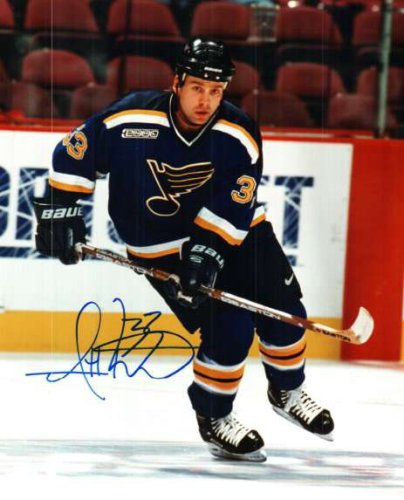 Scott Pellerin Autographed Signed 8X10 St. Louis Blues Photo - Autographs