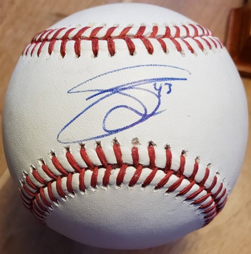 Scott Schebler Autographed Signed Official Rawlings Major League Baseball - Autographs 
