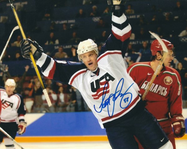 Scott Young Autographed Signed 8X10 Team Usa Hockey Photo - Autographs