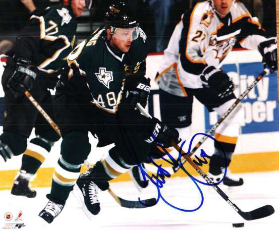 Scott Young Autographed Signed Dallas Stars Photo - Autographs