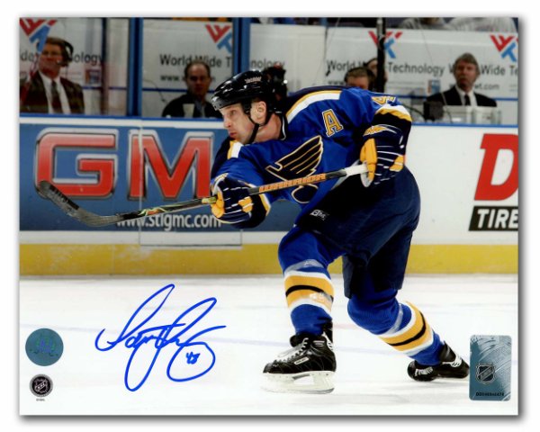 Scott Young Autographed Signed St Louis Blues 8x10 Photo
