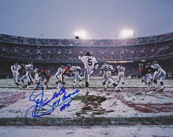 Sean Landeta Autographed Signed 8X10 New York Giants Photo - Autographs