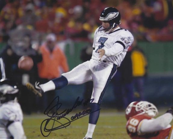 Sean Landeta Autographed Signed 8X10 Philadelphia Eagles Photo - Autographs