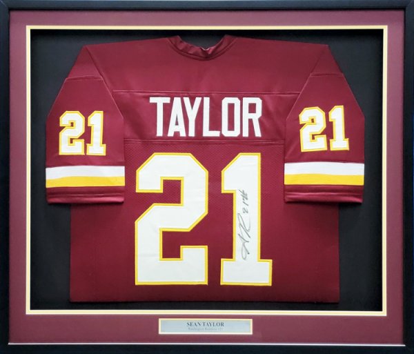 Sean taylor autographed jersey sales