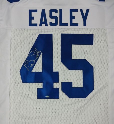 Seattle Seahawks Kenny Easley Autographed Signed White Jersey Mcs Holo #90871 