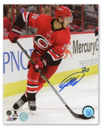 Sebastian Aho Carolina Hurricanes Autographed Signed Action 8x10 Photo