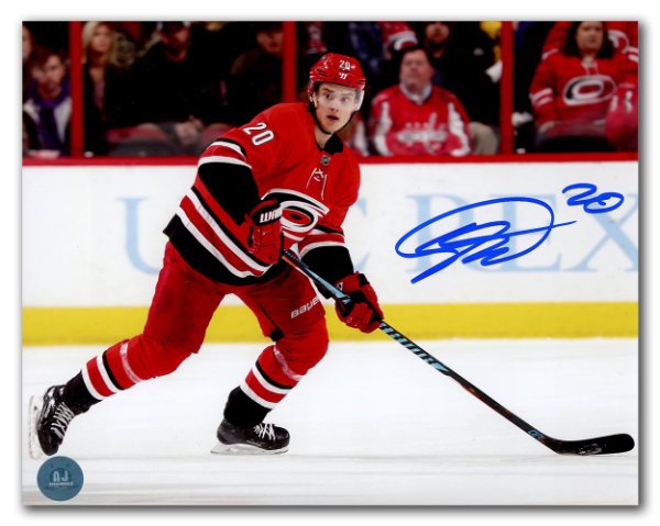 Sebastian Aho Carolina Hurricanes Autographed Signed Hockey 8x10 Photo