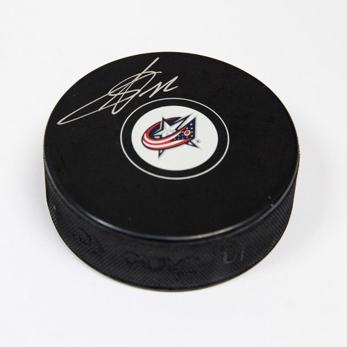 Sergei Bobrovsky Autographed Signed Columbus Blue Jackets Hockey Puck