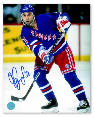 Sergei Zubov Autographed Signed New York Rangers Game Action 8x10 Photo