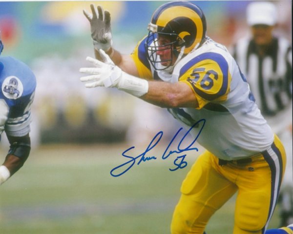 Shane Conlan Autographed Signed 8X10 Los Angeles Rams Photo - Autographs