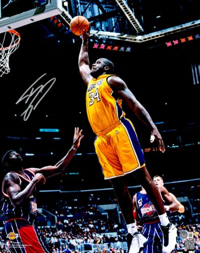 Shaquille O'neal Autographed Signed 16X20 Photo Los Angeles Lakers Beckett Beckett Witness #232717 