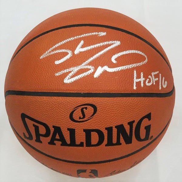 Shaquille O'neal Autographed Signed Los Angeles Lakers Heat Magic NBA Game Ball W/ HOF 16 Beckett Witnessed