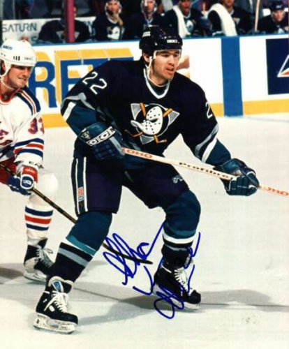 Shaun Van Allen Autographed Signed Anaheim Ducks Photo - Autographs