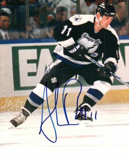 Shawn Burr Autographed Signed Tampa Bay Lightning Photo - Autographs