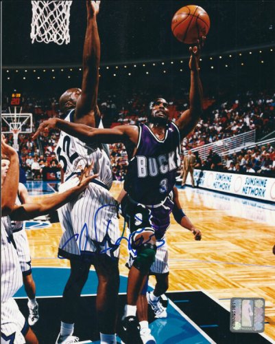 Shawn Respert Autographed Signed 8X10 Milwaukee Bucks Photo - Autographs 