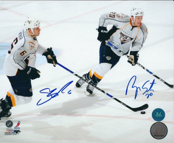 Shea Weber Autographed Signed Ryan Suter 8X10 Nashville