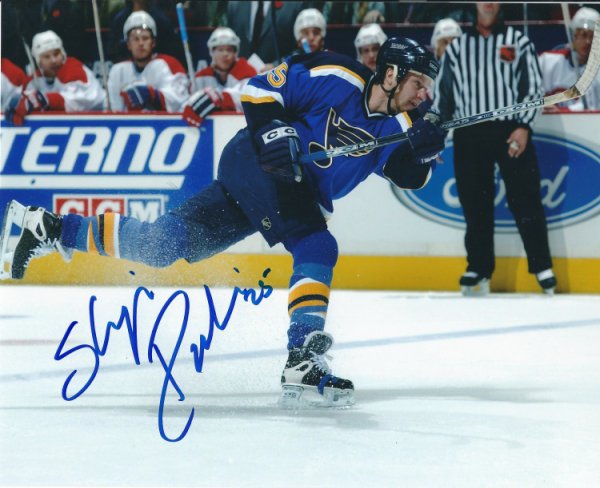 Shjon Podein Autographed Signed 8X10 St. Louis Blues Photo - Autographs
