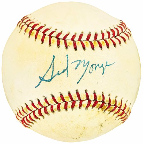 Sid Monge Autographed Signed Official League Baseball Philadelphia Phillies, Cleveland Indians Beckett Beckett Qr #Bh040987 