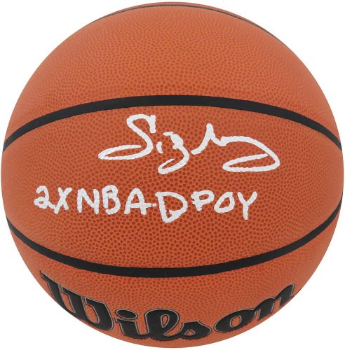 Sidney Moncrief Autographed Signed Wilson Indoor/Outdoor NBA Basketball w/2x NBA DPOY 