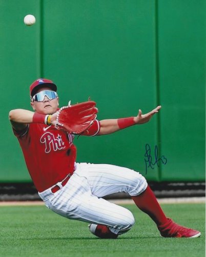 Simon Muzziotti Autographed Signed 8X10 Philadelphia Phillies Photo - Autographs