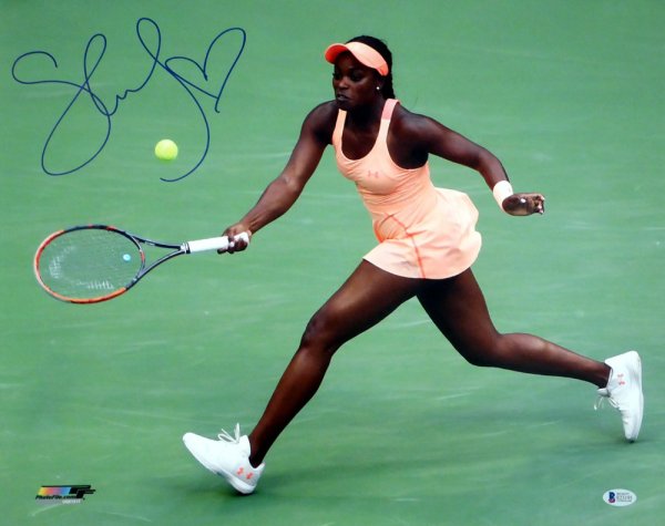 Sloane Stephens Autographed 16X20 Photo Beckett Beckett