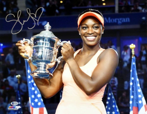 Sloane Stephens Autographed Signed 16X20 Photo U.S. Open Beckett Beckett 