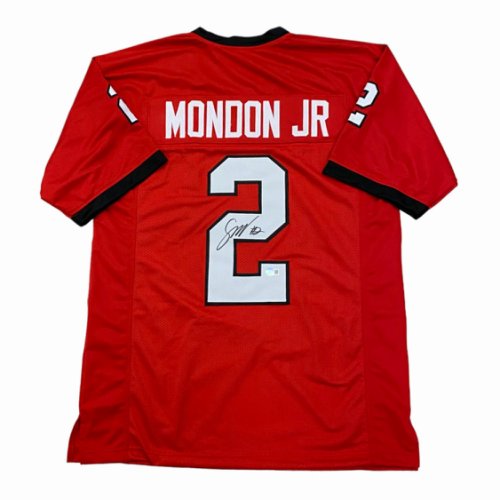 Smael Mondon Jr. Autographed Signed Georgia Bulldogs Custom Red #2 Jersey - Beckett Authentic 