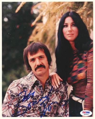 Sonny Bono Autographed Signed 8X10 Photo PSA/DNA
