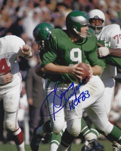 Sonny Jurgensen Autographed Signed 8X10 Philadelphia Eagles Photo - Autographs