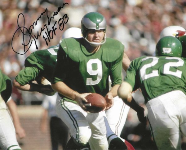Sonny Jurgensen Autographed Signed 8X10 Philadelphia Eagles Photo - Autographs
