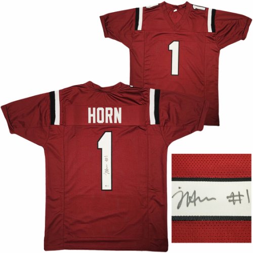 South Carolina Gamecocks Jaycee Horn Autographed Signed Maroon Jersey Beckett Beckett Witness #209364 