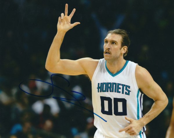 Spencer Hawes Autographed Signed 8X10 Hornets Photos - Autographs