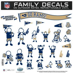 St. Louis Rams Window Decal s 