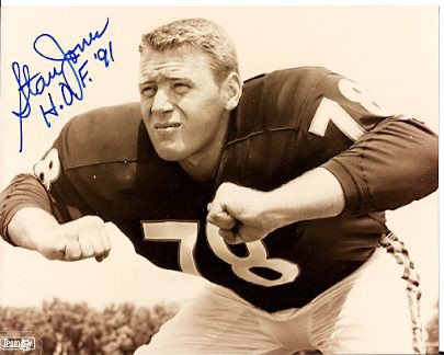 Stan Jones Autographed Signed 8X10 Chicago Bears Photo - Autographs 