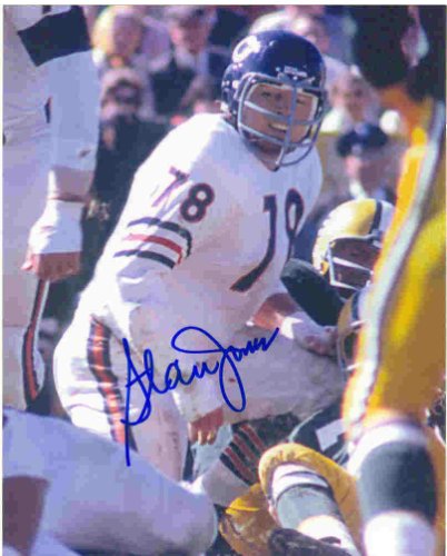 Stan Jones Autographed Signed HOF 8X10 Chicago Bears Photo - Autographs 